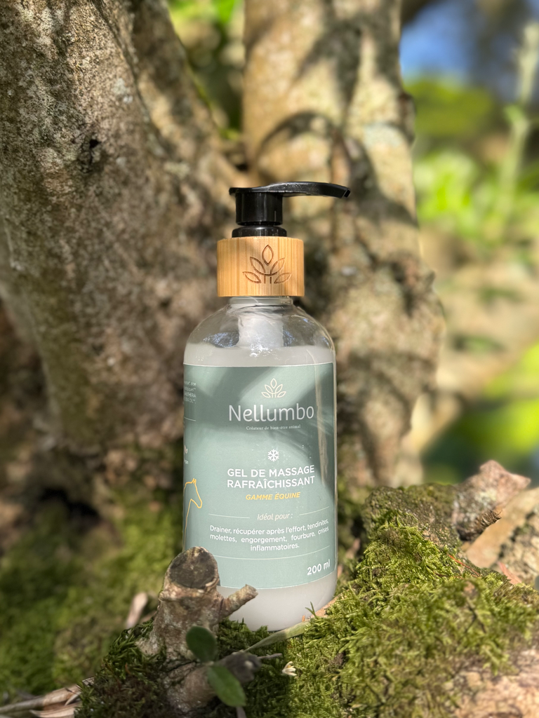 [NEL-004] Gel rafraîchissant naturel pour chevaux 200ml